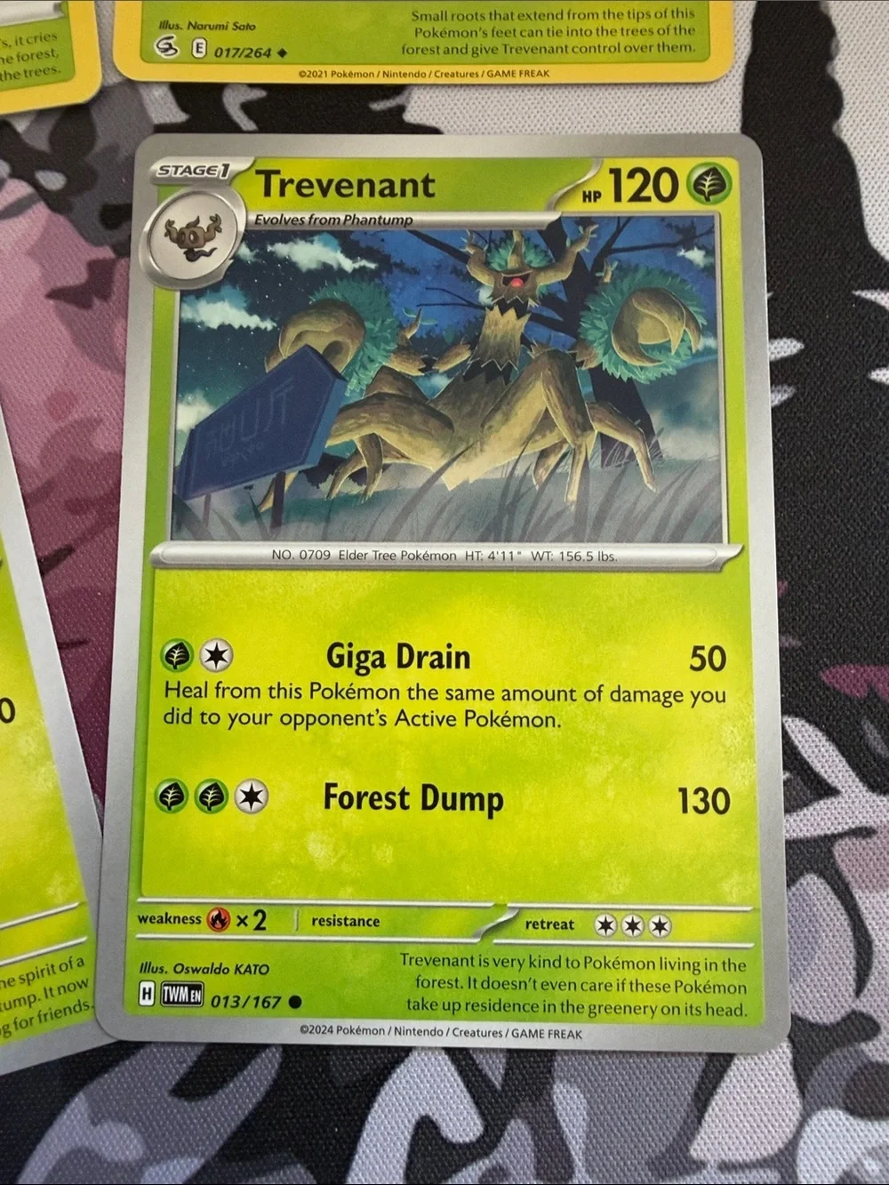 Phantump & Trevenant Evolution Lot | Fusion Strike & Twilight Masquerade | 5/$25
